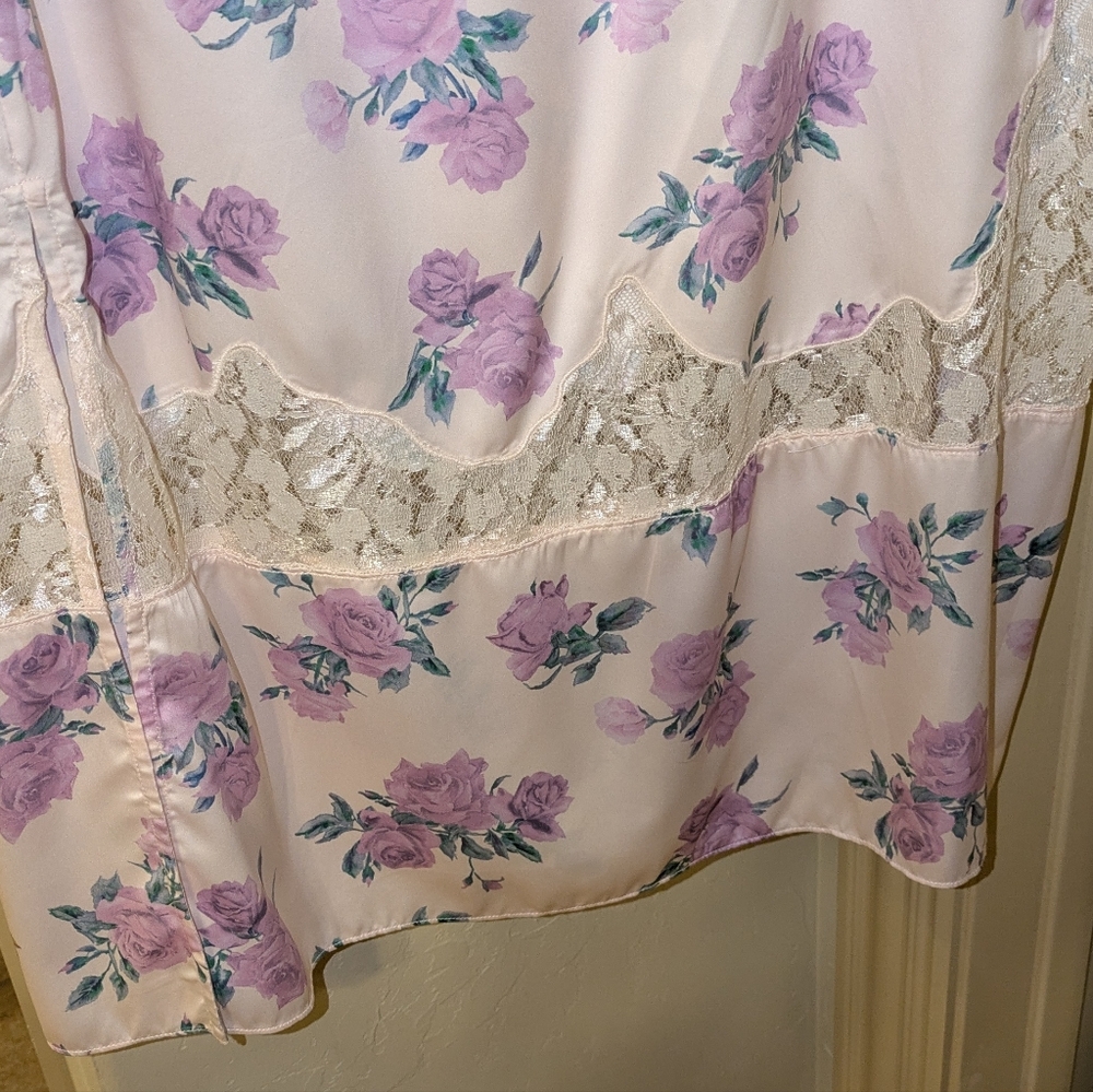 NWT Love Shack Fancy Fayette Midi Skirt in  Mauve Rose Sz XL - Picture 4 of 10